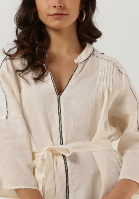 Ecru GREEK ARCHAIC KORI Maxikleid 230243 - large