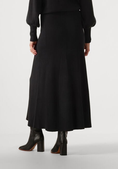 Schwarze Y.A.S. Maxirock YASFONNY HW ANKLE KNIT SKIRT - large