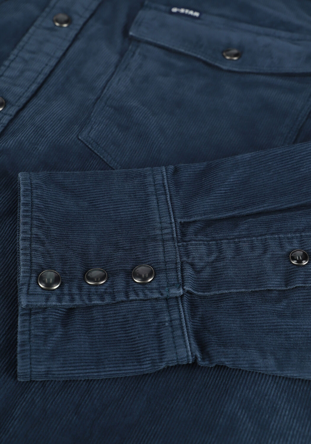 Blaue G-STAR RAW Casual-Oberhemd C436 - ESPER CORDUROY RFD- 330 - large