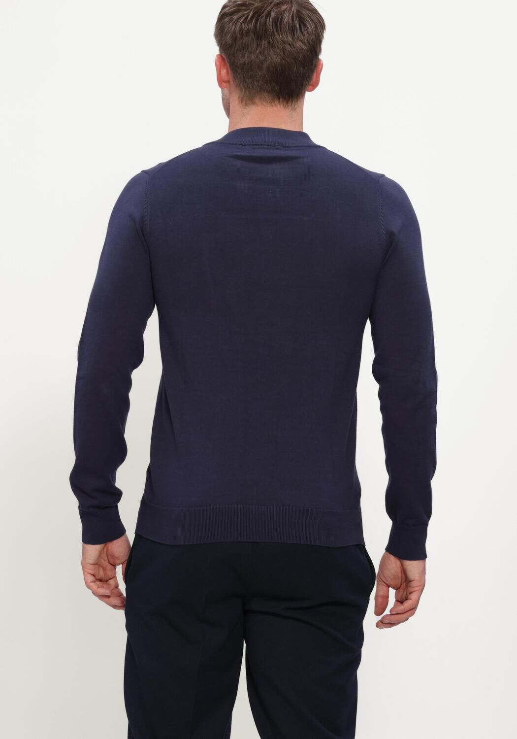 Dunkelblau MACED Pullover M-ALEX - large