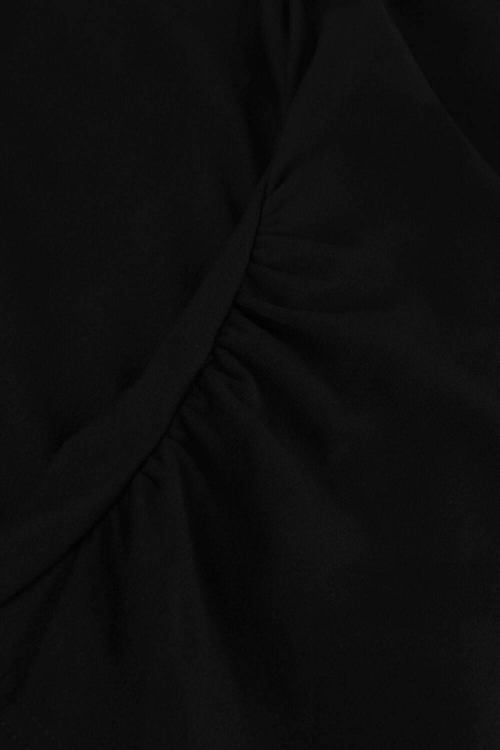 Schwarze GESTUZ Top RIFAGZ TEE - large