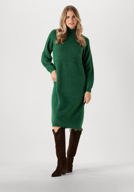 Grüne Y.A.S. Midikleid YASBALIS LS FUNNEL KNIT DRESS - large