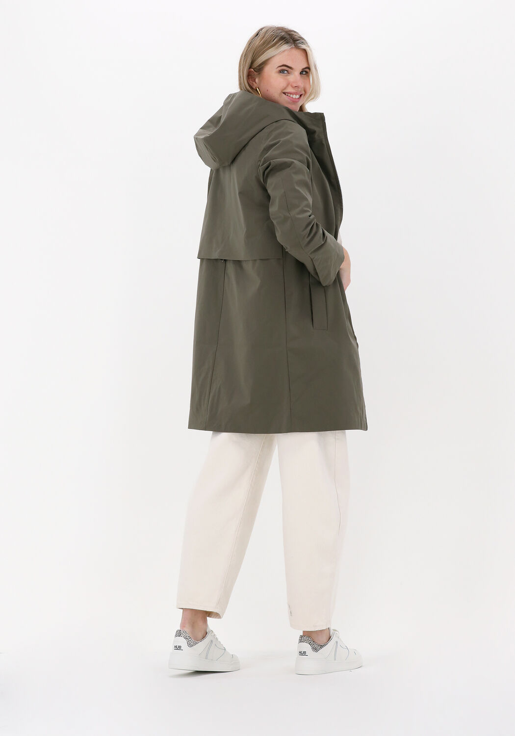 Grüne ELVINE Regenjacke JONIE | Omoda