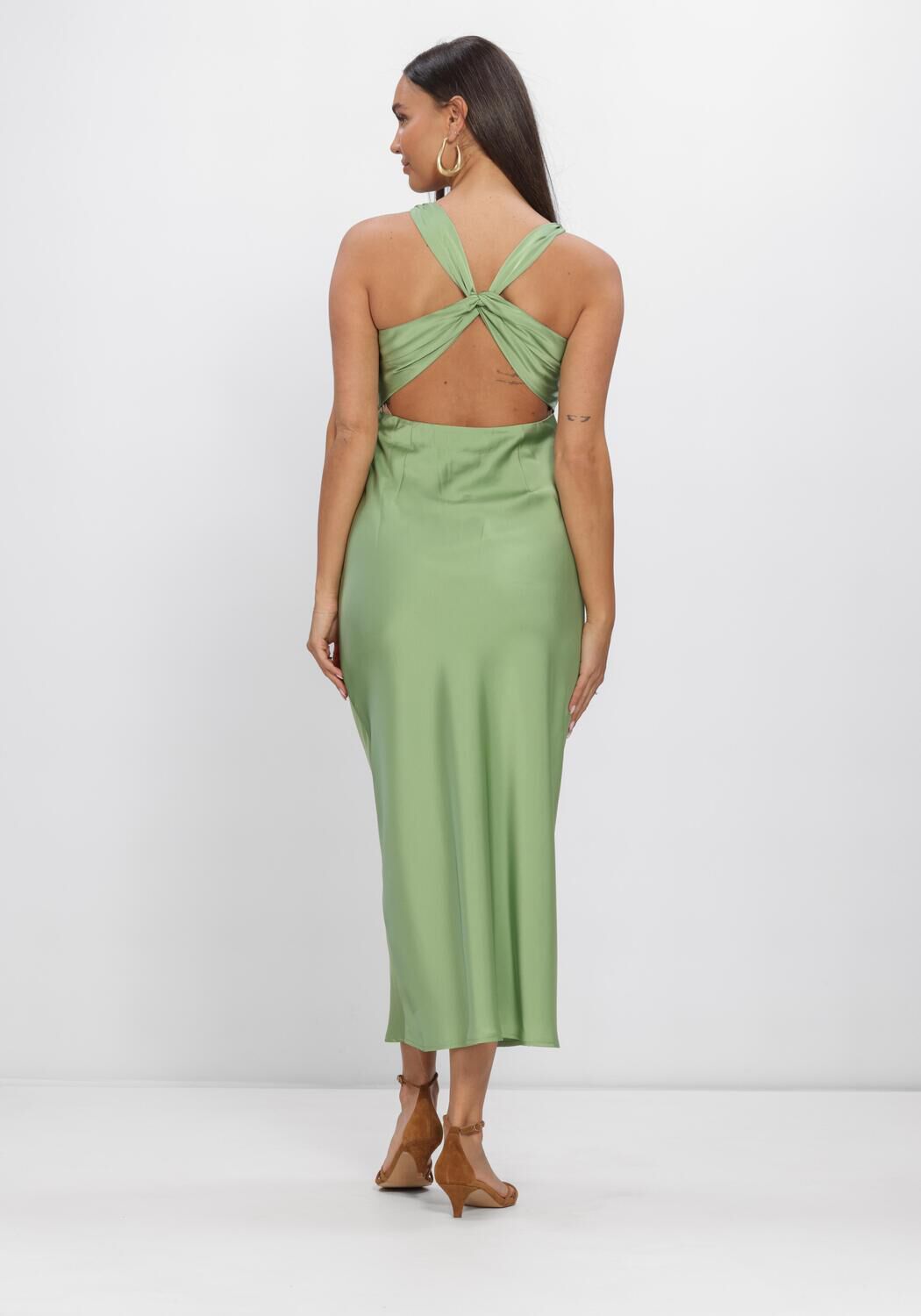 Gr&uuml;ne MODSTR&Ouml;M Kleider AIJAMD DRESS - large