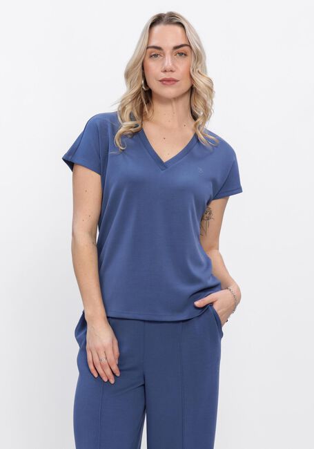 Blaue AIMEE THE LABEL T-shirt INGRID - large