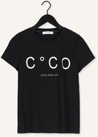 Schwarze CO'COUTURE T-shirt COCO SIGNATURE TEE Schwarze CO'COUTURE T-shirt COCO SIGNATURE TEE - medium