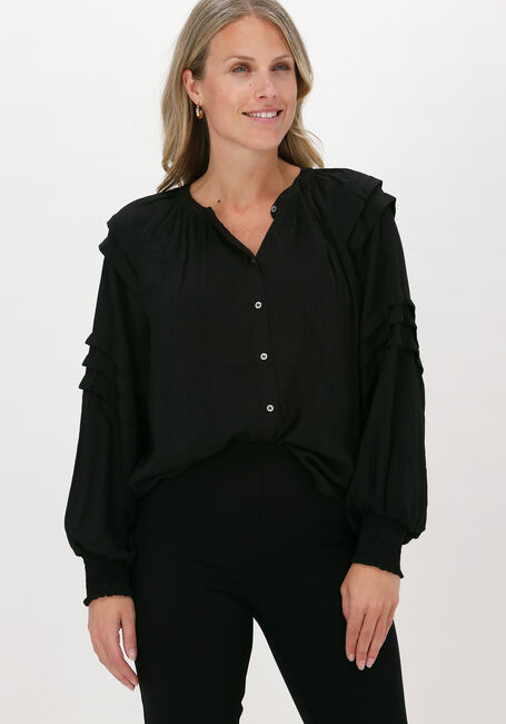 Schwarze CO'COUTURE Blusen CORA PLEAD SHIRT - large
