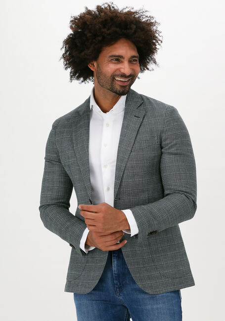 Dunkelgrau PROFUOMO Sakkos JACKET WOVEN FAU - large