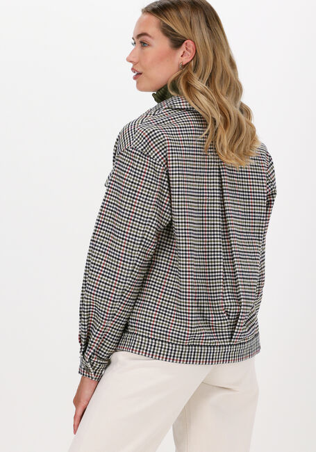 Beige TOMMY JEANS Blusen TJW MINI CHECK OVERSHIRT - large