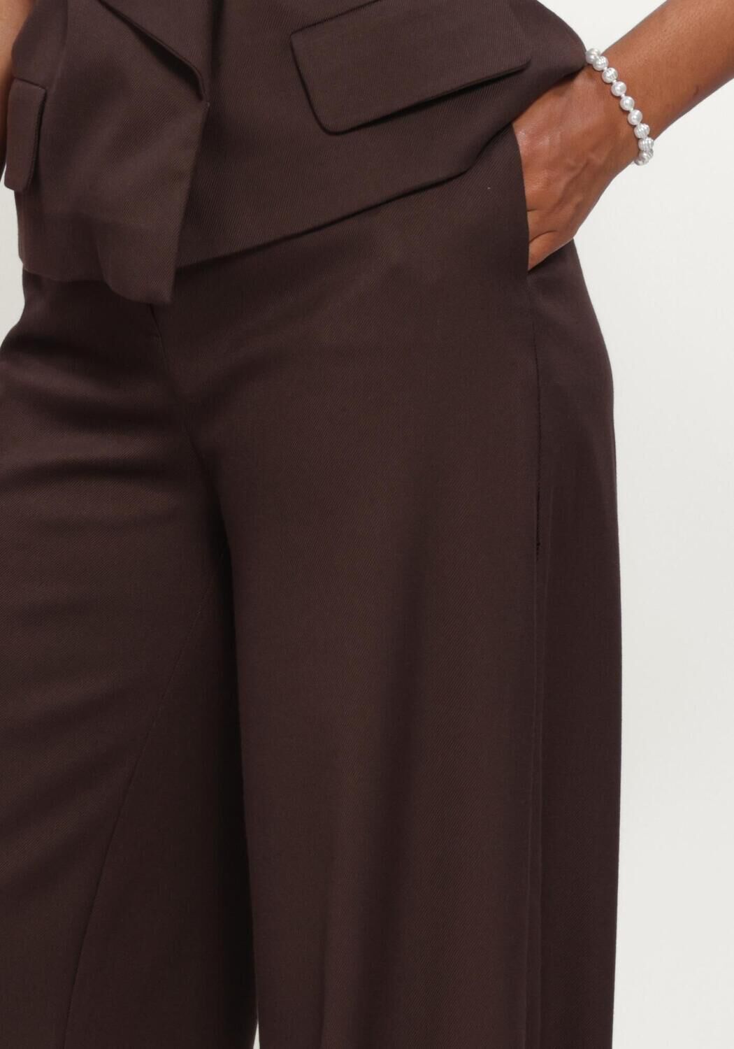 Braune EST'SEVEN Weite Hose FERREIRA JOSIAH TROUSER FW26 - large