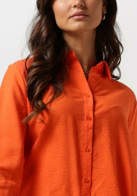 Orangene MODSTRÖM Bluse HUDGESMD SHIRT - large