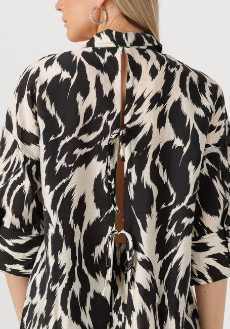 Schwarze ROUGE EDIT Top ROUALININE 2/4 OVERSIZED SHIRT - large