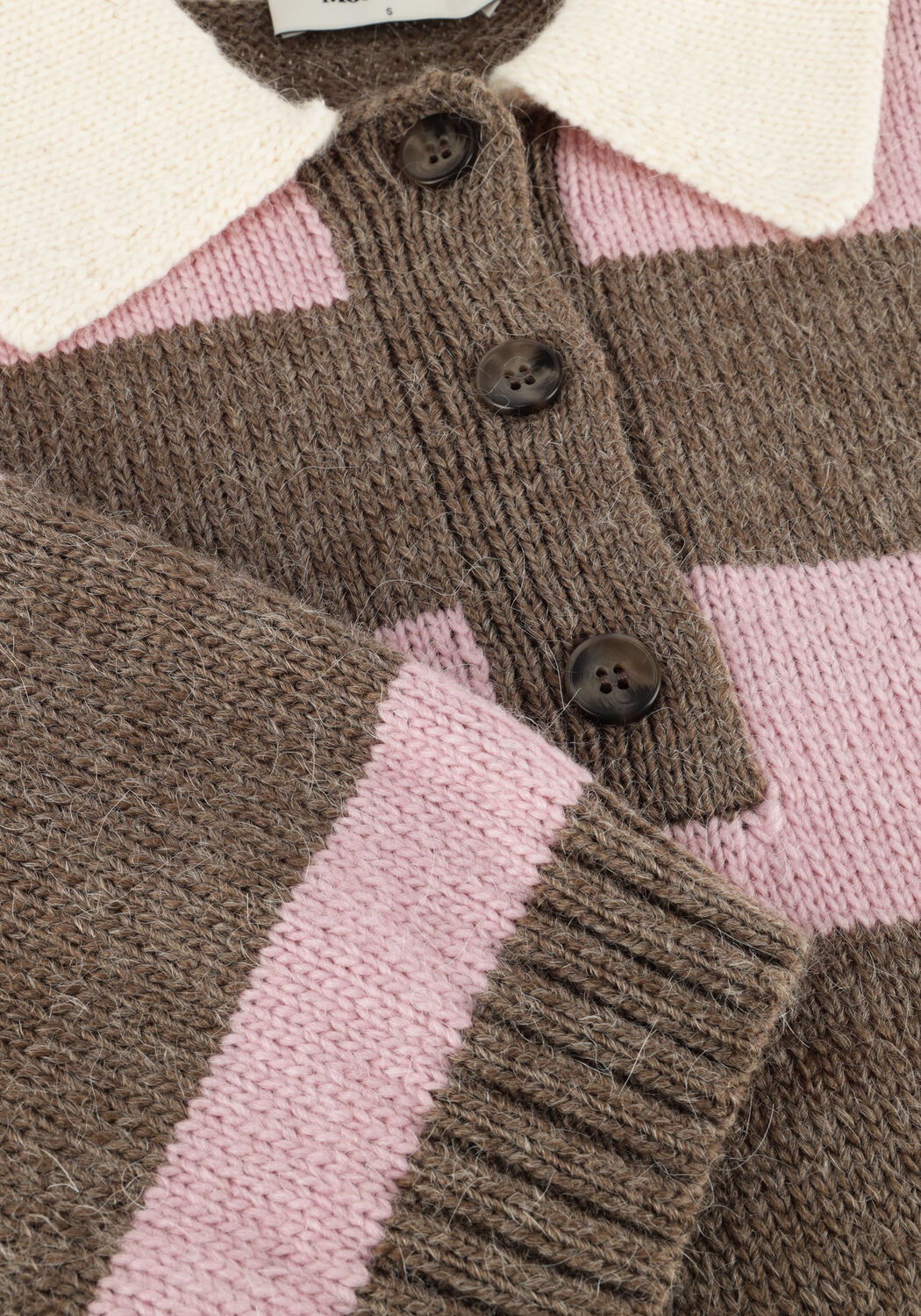 Rosane MODSTR&Ouml;M Pullover PELHAMMD STRIPE POLO - large