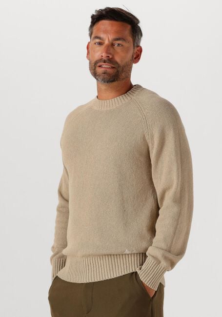 Sand LES DEUX Pullover BRAD ROUNDNECK KNIT - large