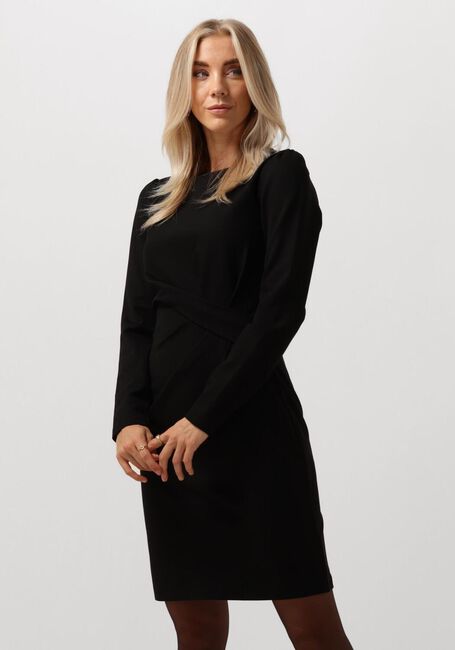 Schwarze SUMMUM Minikleid DRESS PUNTO MILANO 1 - large