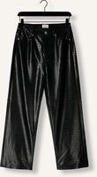 Schwarze CATWALK JUNKIE Weite Hose LOOSE FIT TEXTURED VEGAN LEATHER TROUSERS Schwarze CATWALK JUNKIE Weite Hose LOOSE FIT TEXTURED VEGAN LEATHER TROUSERS - medium