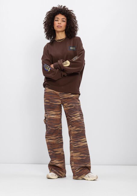 Braune HARPER & YVE Weite Hose STELLA-PA - large