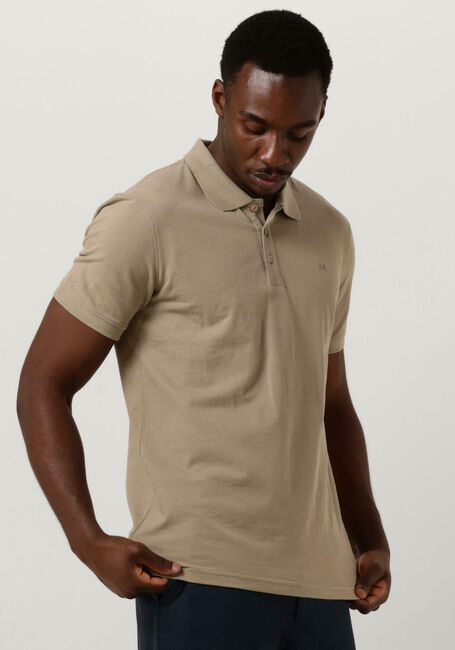 Taupe MATINIQUE Polo-Shirt MAPOLEO MELANGE - large