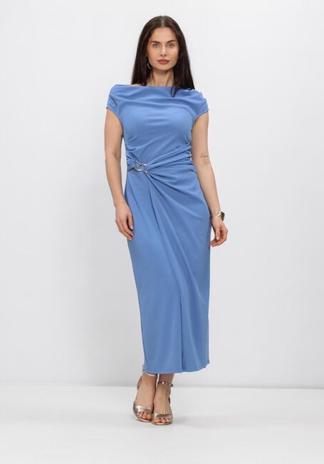 Blaue FREEBIRD Maxikleid F-JER-PES-CREPE-26-1 - large