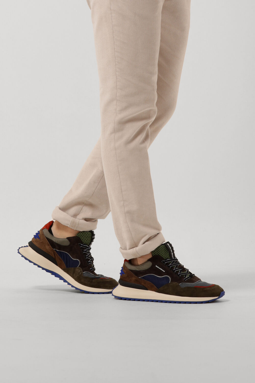 Gr&uuml;ne FLORIS VAN BOMMEL Sneaker Low SFM-10100 - large