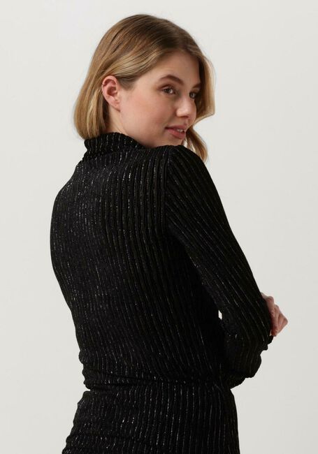 Schwarze ANOTHER LABEL  CHARLOT VELVET TOP L/S - large