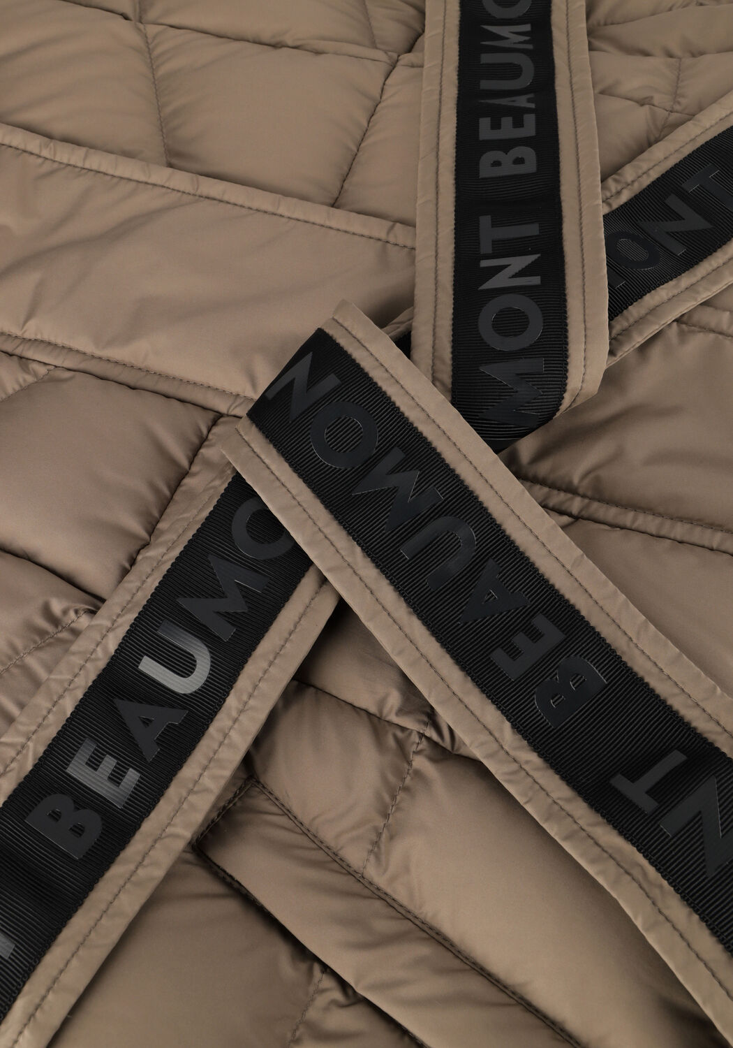 Gr&uuml;ne BEAUMONT Wattierte Jack ZAHRA LONG - large