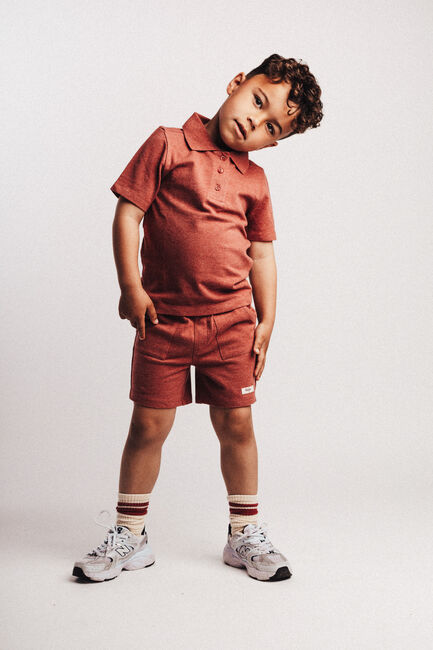 Rote BAJE STUDIO Kurze Hose SOSES - large