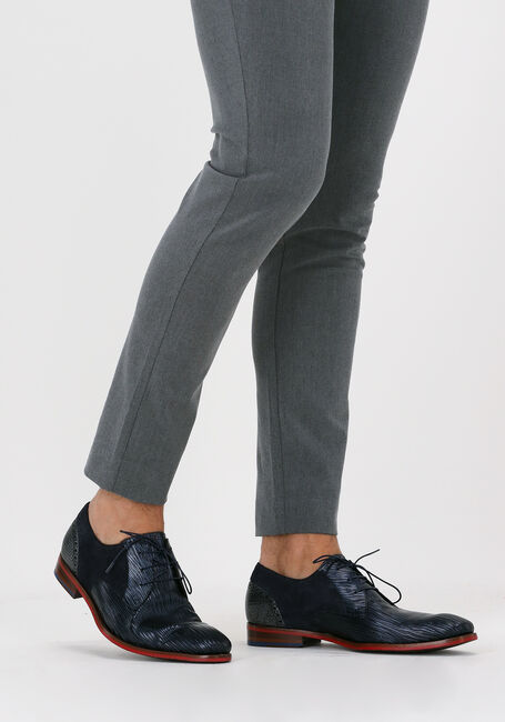 Blaue FLORIS VAN BOMMEL Business Schuhe 18107 - large