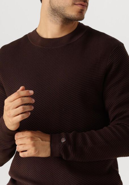 Braune CAST IRON Pullover MOCK NECK COTTON MODAL - large