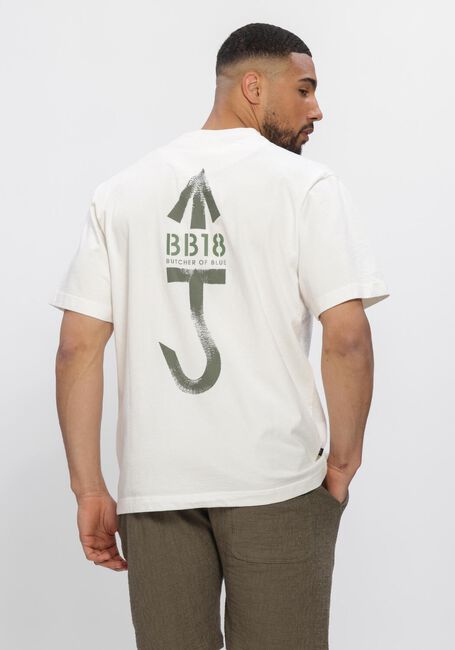 Wei&szlig;e BUTCHER OF BLUE T-shirt ARMY CARLOW LOOSE TEE - large