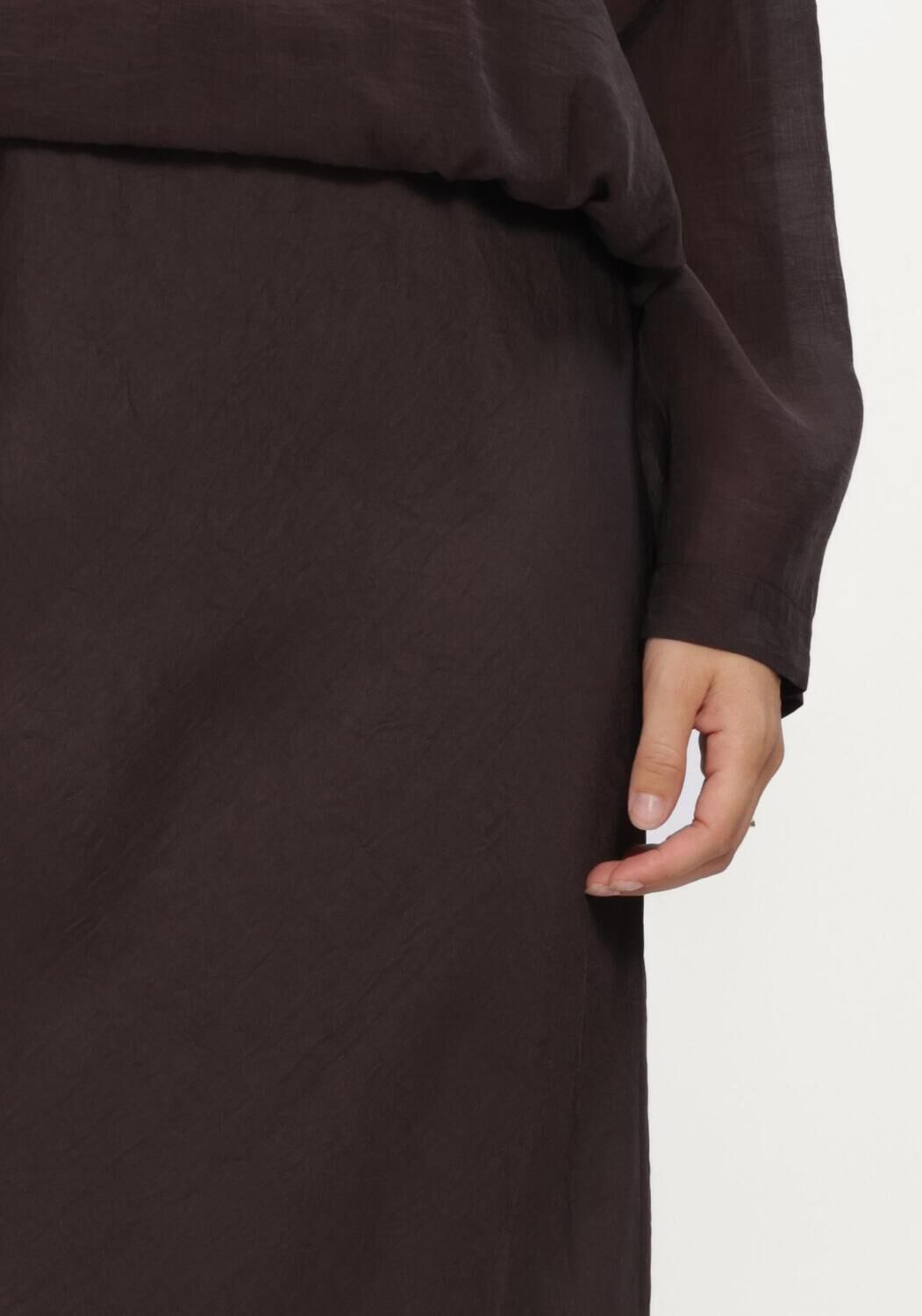 Braune SUMMUM Maxirock SKIRT LIGHT TWILL - large
