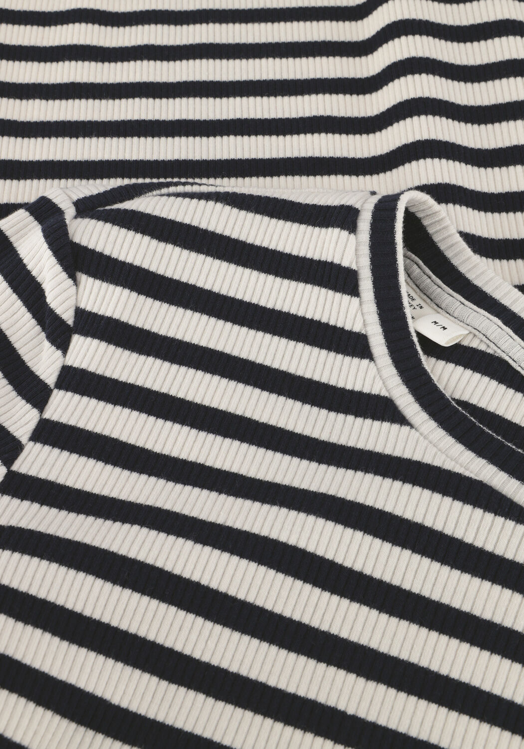 Schwarze SELECTED WOMEN Tops & T-shirts SLFANNA LS CREW NECK TEE STR - large