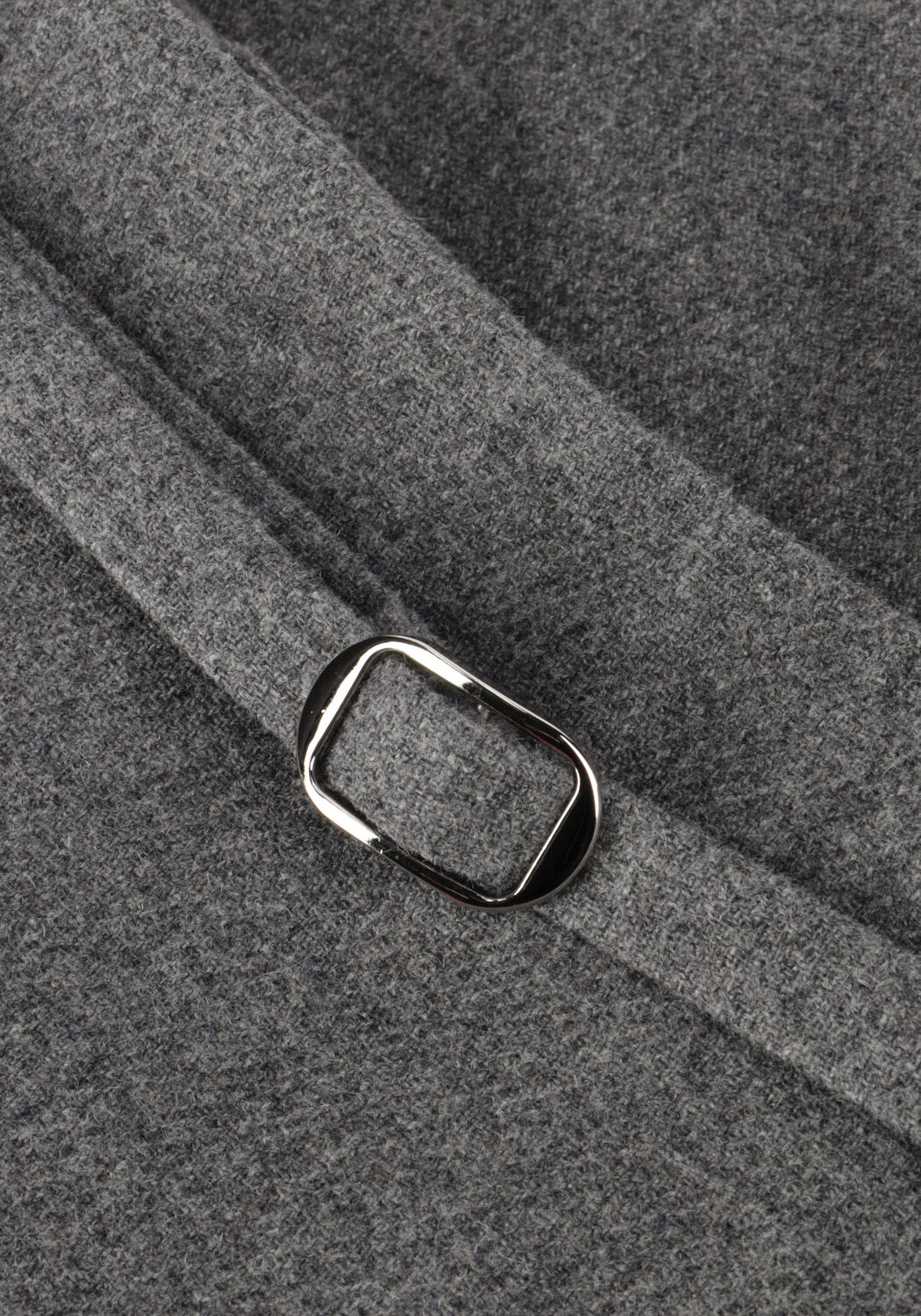 Hellgrau EDITED Minirock LEXA WOOL SKIRT - large