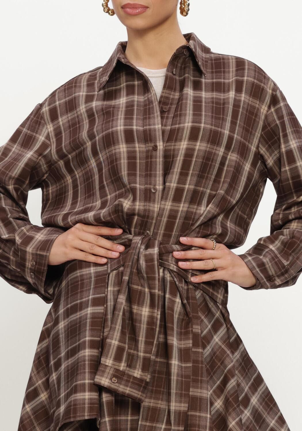 Braune CO'COUTURE Blusen DAGNYCC SHIRT - large