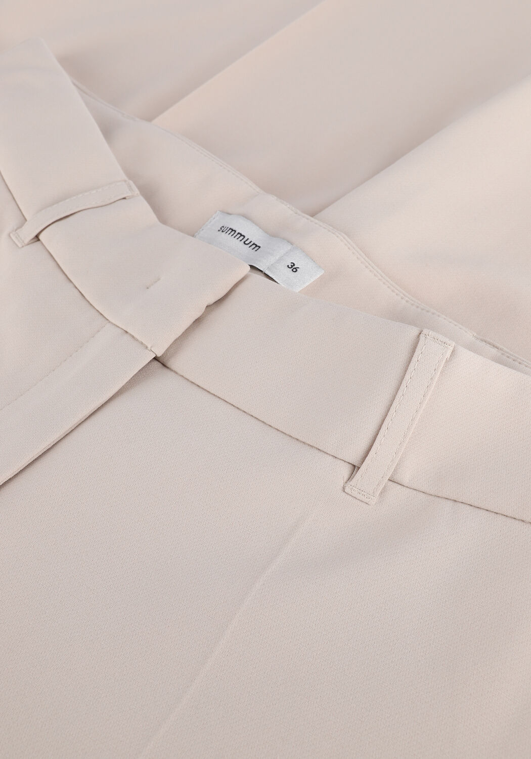 Beige SUMMUM Weite Hose TROUSERS WIDE LEG SOFT FOAM - large