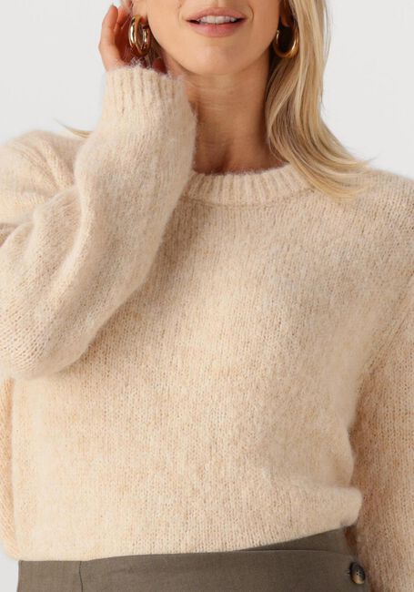 Beige MODSTRÖM Pullover PHILIPMD O-NECK - large