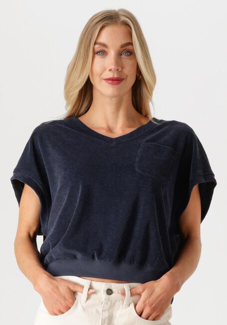 Dunkelblau BY-BAR Top TYLER SLUB TOP - large