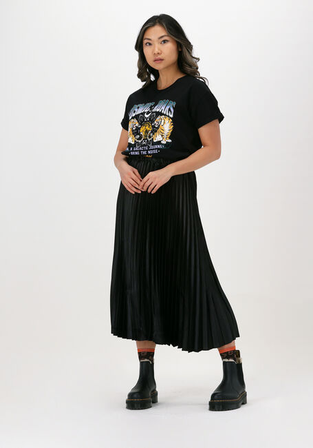 Schwarze Y.A.S. Midirock YASKATIE HW MIDI SKIRT - large