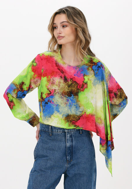 Mehrfarbige/Bunte VANILIA Top COWL MODERN PALE - large