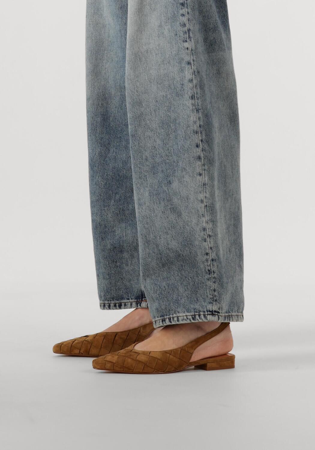 Camelfarbene STEFANO LAURAN Slingbacks 6155 - large