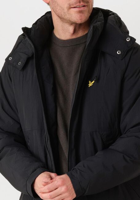Schwarze LYLE & SCOTT Jack PADDED PUFFER JACKET - large