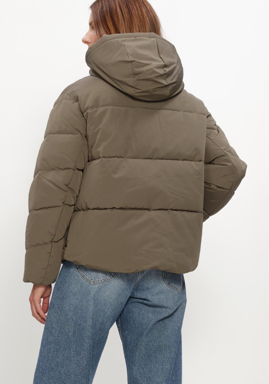Khaki WITHBLACK Wattierte Jack WBLGLORIAN PUFFER JACKET - large
