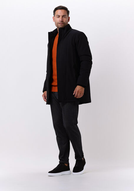 Schwarze SELECTED MEN Jack PEEL COAT B - large