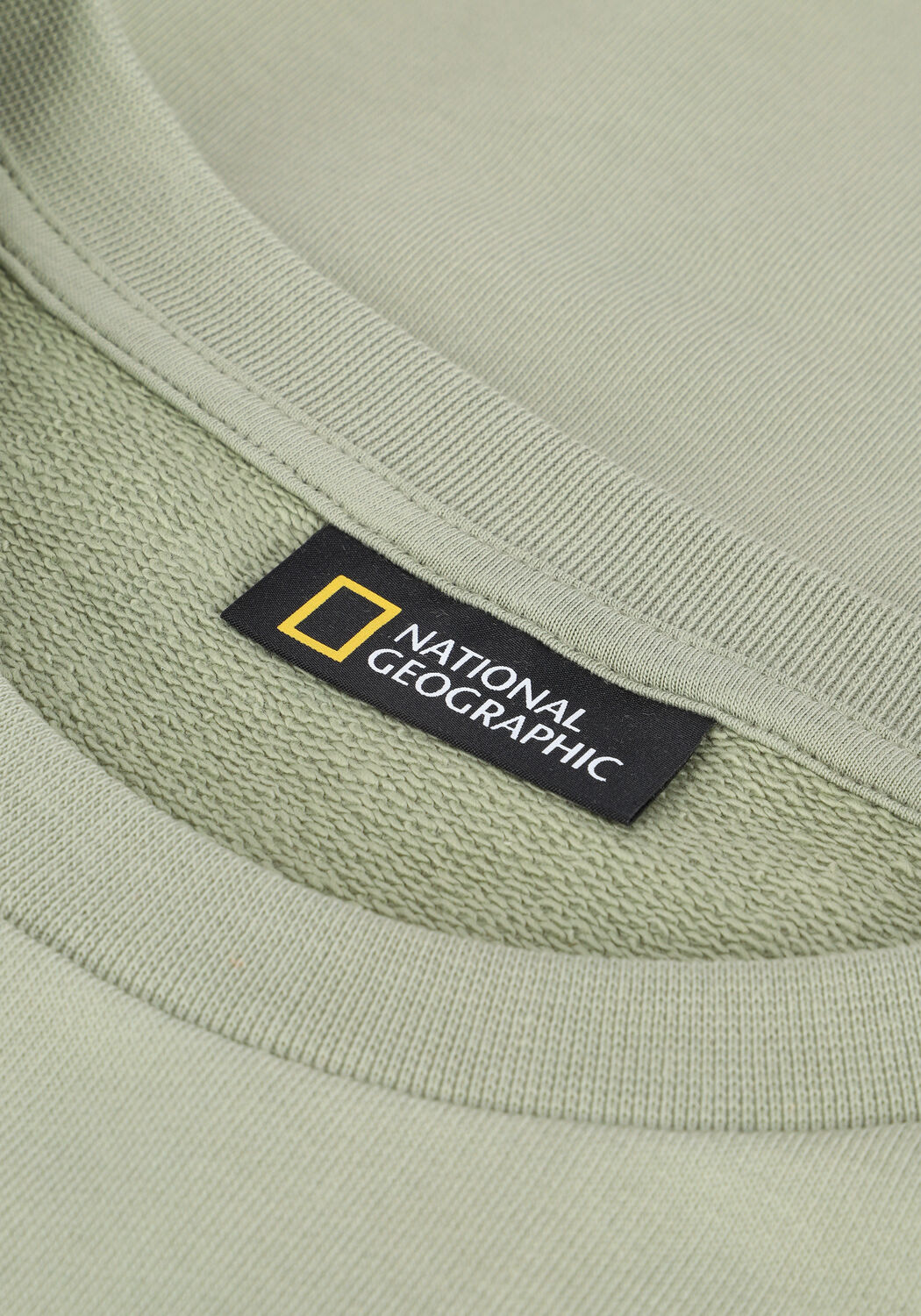 Gr&uuml;ne NATIONAL GEOGRAPHIC Sweatshirt FOUNDATION ORGANIC CREWNECK - large