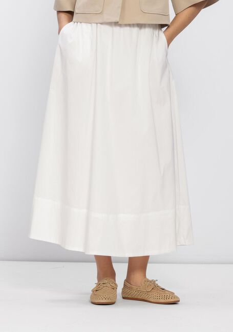 Wei&szlig;e NEO NOIR Midirock YARA LONG POPLIN SKIRT - large