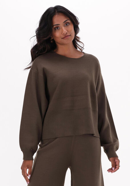 Grüne GESTUZ Pullover TALLIGZ SHORT PULLOVER 5938 - large