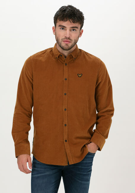 Orangene PME LEGEND Casual-Oberhemd LONG SLEEVE SHIRT FINE CTN COR - large