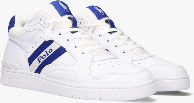 Weiße POLO RALPH LAUREN Sneaker high POLO CRT MID - large