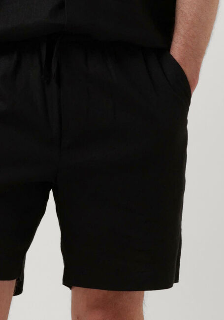 Schwarze WOODBIRD Kurze Hose WBBOMMY LINEN SHORTS - large