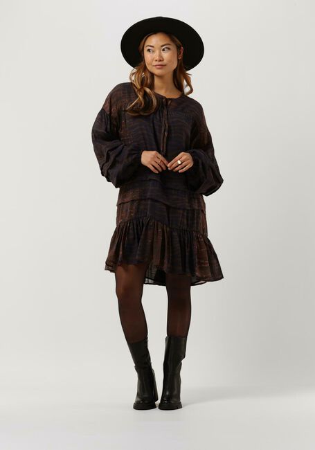 Braune FREEBIRD Minikleid PEPPER DRESS - large